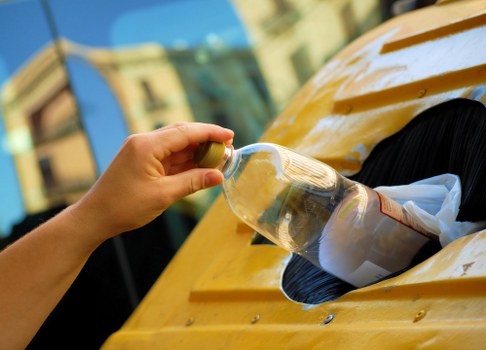 Residents disposing of household waste in Old Coulsdon