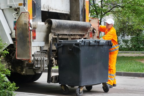 Community recycling center in Leytonstone